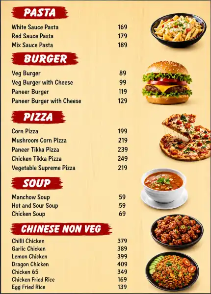 MENU - RASHYAR