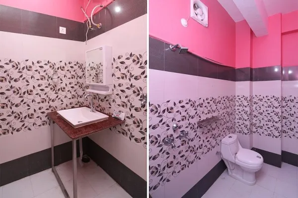 Room 203 Washroom - HOTEL RAWAT PALACE
