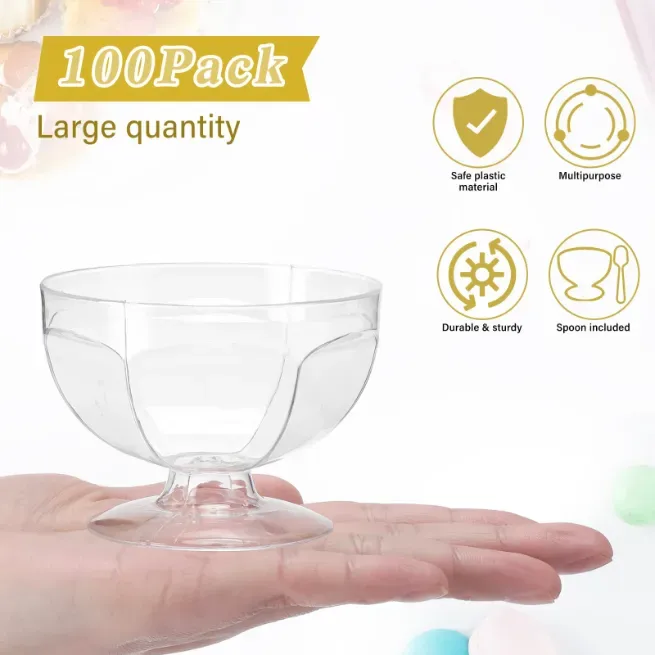 Pudding crystal katori - DAGA DISPOSAL