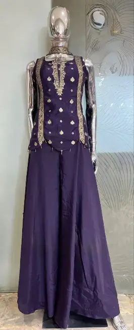 Plazo dress - COLORS THE OUTFIT