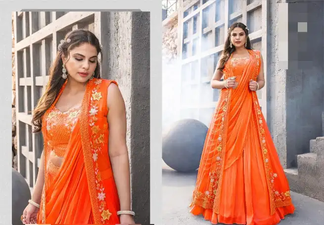 Jacket, Saree - COLORS THE OUTFIT