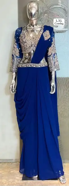 Designer Saree - COLORS THE OUTFIT