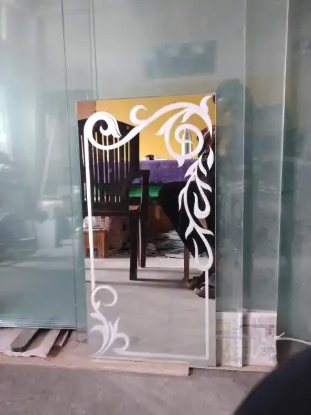 Mirror etching  - MAA DURGA GLASSES