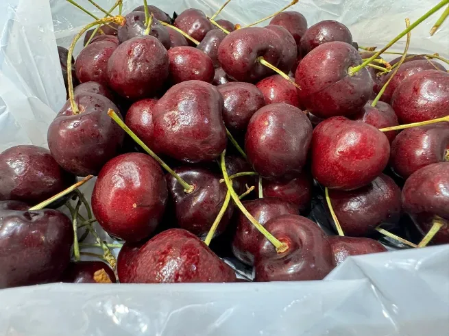 Fresh imported cherries - LAXMI JUICE CENTRE SINCE 1971