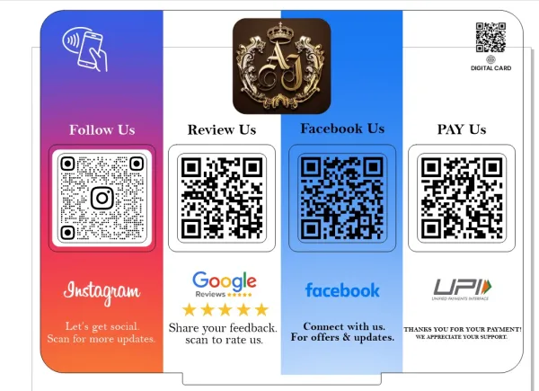 QR STAND PRICE 2250  - DIZITAL MARKETING