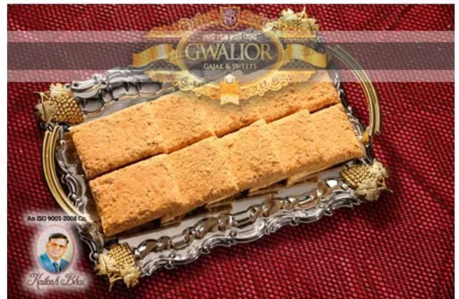 Gud ki khasta gajak - KAILASH BHAI KA GWALIOR GAJAK & SWEETS