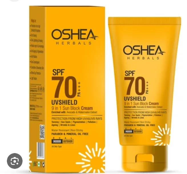 Oshea Sunscreen spf70 - CHARVI BEAUTY