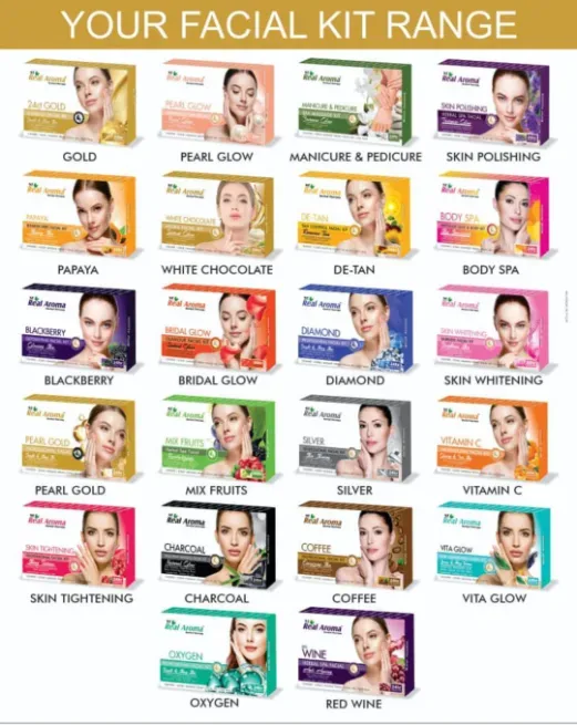 Real Aroma Facial kit  - CHARVI BEAUTY