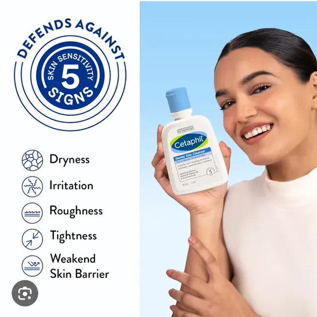 Cetaphil Gentle Cleanser  - CHARVI BEAUTY