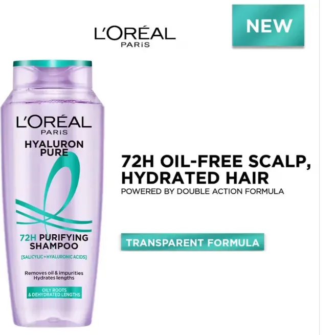 Loreal Hyluron pure shampoo  - CHARVI BEAUTY