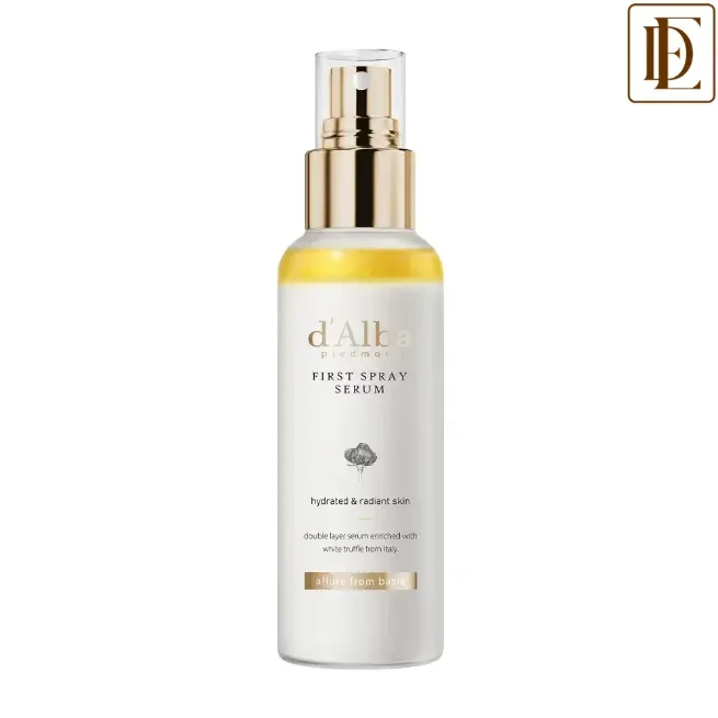 d'Alba piedmont White Truffle First Spray Serum, Vegan, Non Comedogenic, Face Moisturizer - 100ml - DURGA EMPORIUM