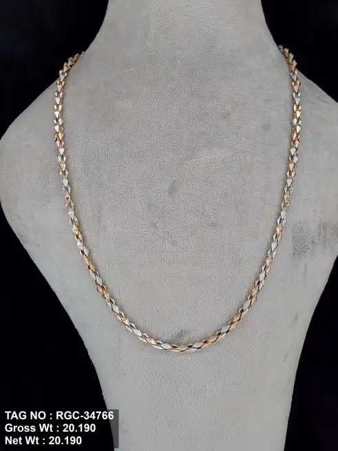 Rose gold chin - DAGINA JEWELLERS