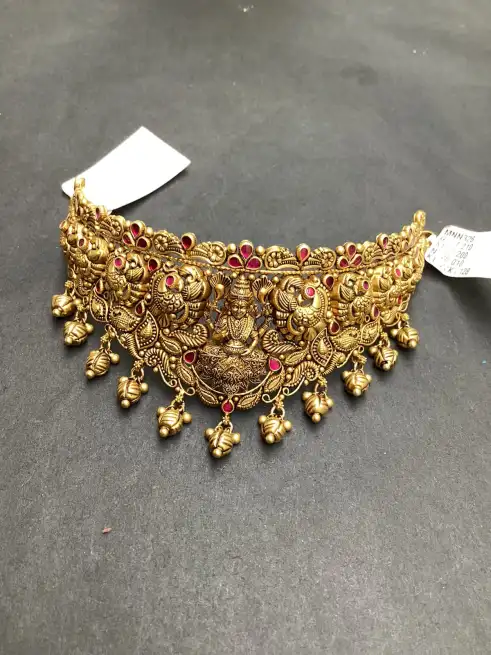 Tempal chokar set - DAGINA JEWELLERS