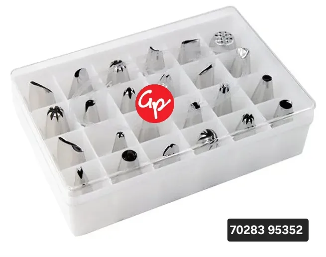 24pc nozzle set - GOODWILL TRADERS / GOODWILL PACKAGING WORKS