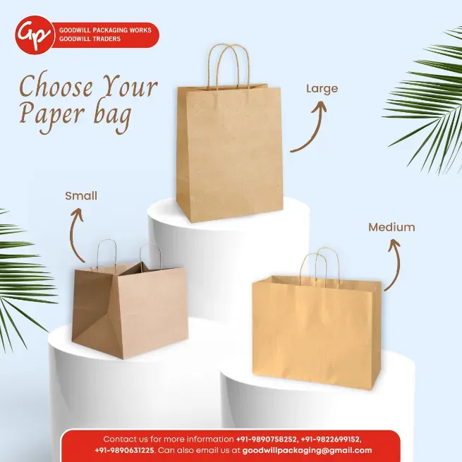 Paper bag  - GOODWILL TRADERS / GOODWILL PACKAGING WORKS