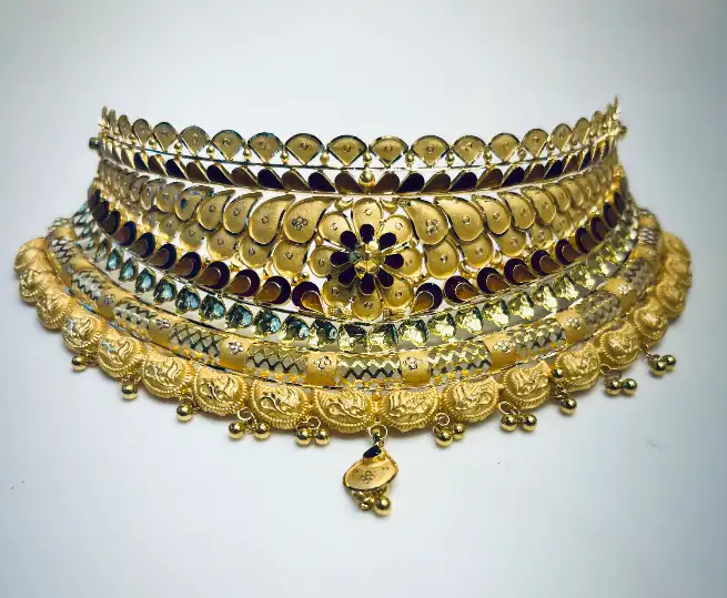 CHOKER | 18KT GOLD | 17 grams  - SATISH CHANDRA SHIVAM KUMAR SARRAF