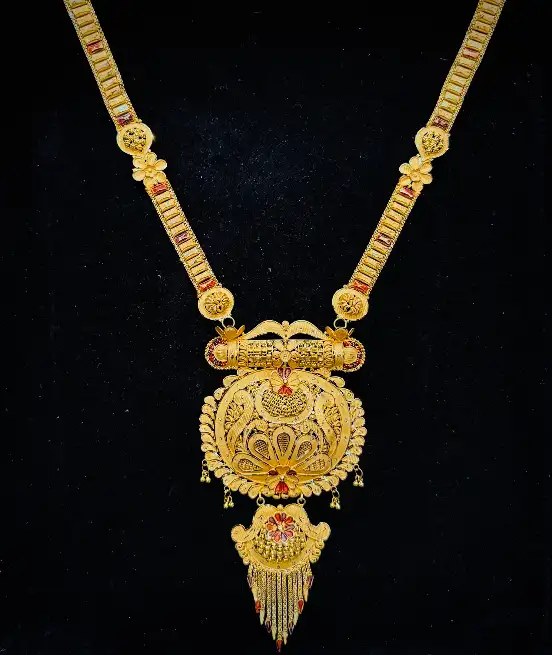 LONG HAAR | 20KT HM GOLD | 40 grams - SATISH CHANDRA SHIVAM KUMAR SARRAF