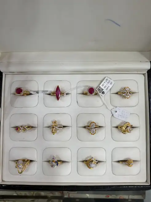 Casting rings with AD - केशव ज्वैलर्स दिबियापुर