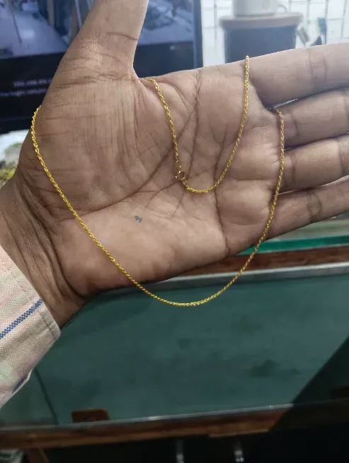 0.900 g gold chain - शान्ती ज्वैलर्स
