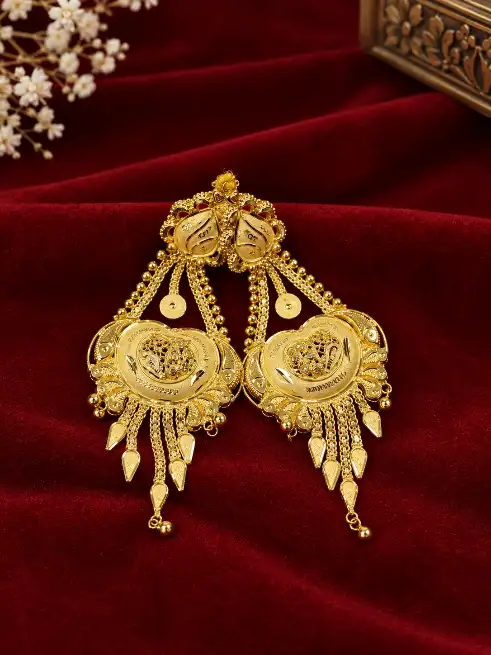Earring gold  - सतीश ज्वेलर्स