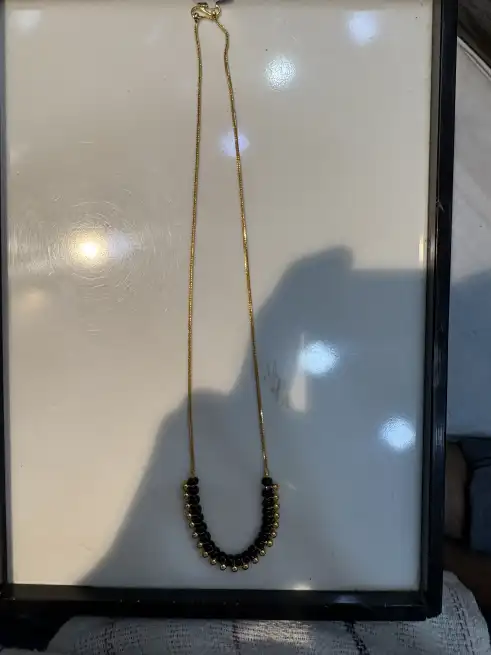 22carat Mangalsutra Huid Paas - S.T JEWELLERS