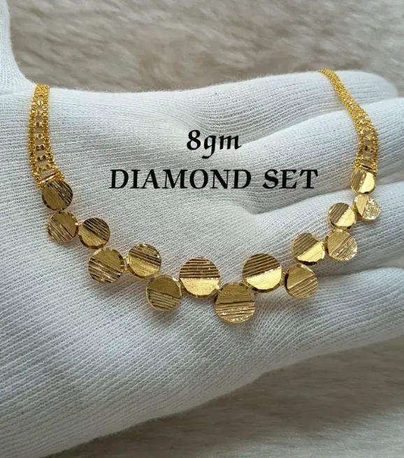 Gold Stylish Necklace 4 - कोणार्क ज्वेलर्स