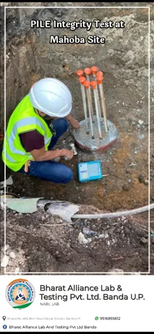 Pile Integrity Test - BHARAT ALLIANCE LAB & TESTING PVT. LTD.