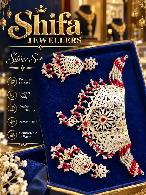 Silver Set - SHIFA JEWELLERS