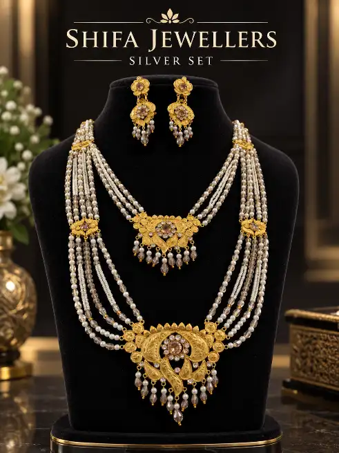 Silver Set - SHIFA JEWELLERS