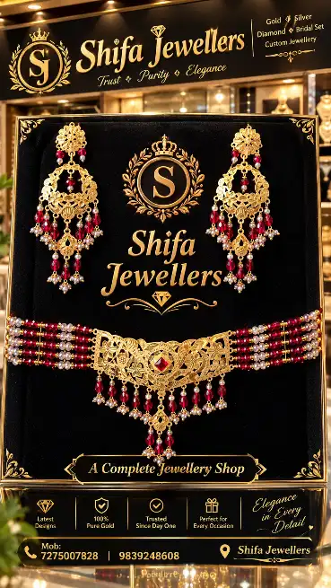 Silver Set - SHIFA JEWELLERS