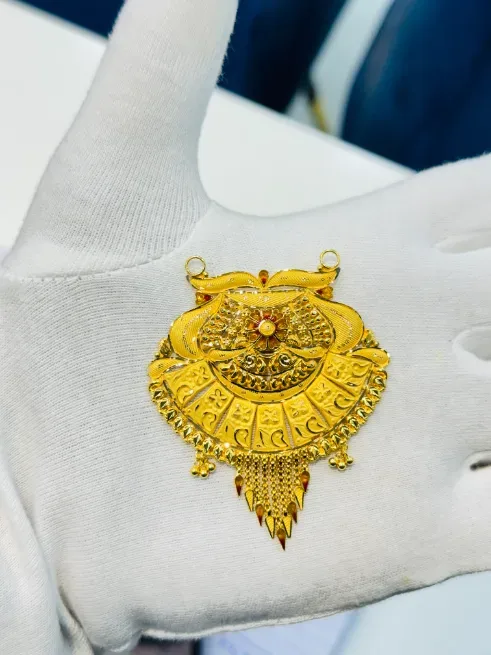 Mangalsutra  Pendent 20 Kt 12 - सोनम ज्वेलर्स