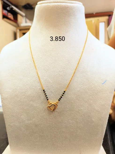 Short Mangalsutra  M.s 2 - सोनम ज्वेलर्स