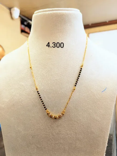 Short Mangalsutra  M.s 3 - सोनम ज्वेलर्स