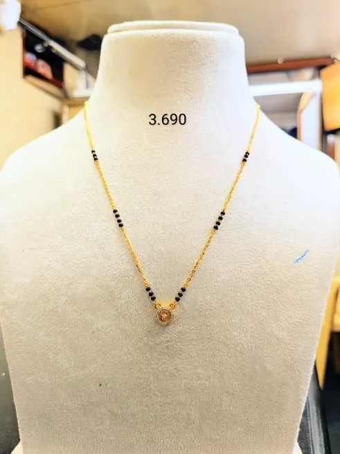 Short Mangalsutra  M.s 4 - सोनम ज्वेलर्स