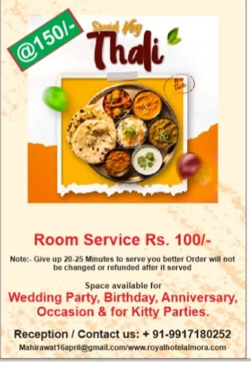  - ROYAL RESTAURANT & SWEETS