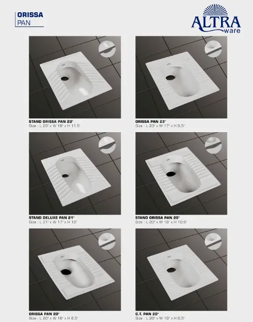 Orrisa Pan Sheets - BURHANI SANITATIONS