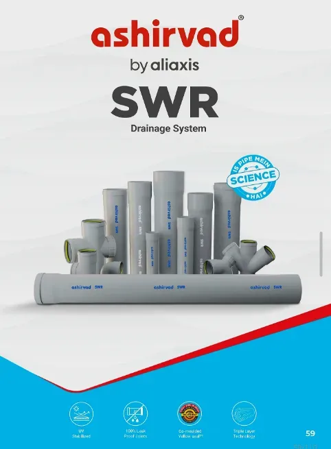 Ashirvad Swr Pipes And Fittings - BURHANI SANITATIONS