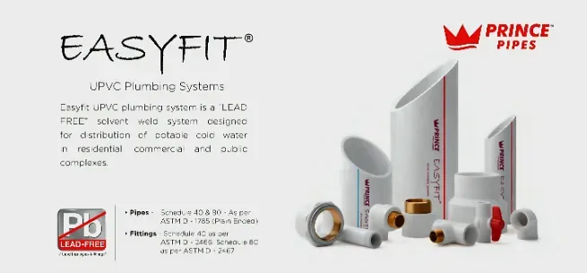 Prince Upvc Pipes And Fittings - BURHANI SANITATIONS