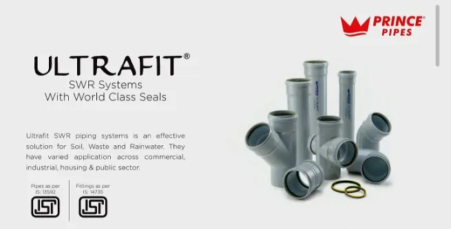 Prince Swr Pipes And Fittings - BURHANI SANITATIONS